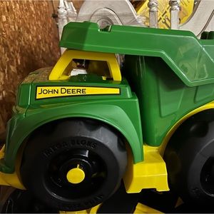 Gently used LARGE John Deere dump truck toy